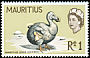 Dodo Raphus cucullatus â€   1965 Definitives Upright wmk