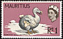 Dodo Raphus cucullatus â€   1968 New colours 