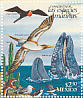Magnificent Frigatebird Fregata magnificens  1998 Conservation of marine animals 25v sheet