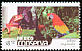 Scarlet Macaw Ara macao  2002 Conservation 20v set, p 14x14Â¼