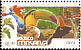 Scarlet Macaw Ara macao  2004 Conservation 14v set