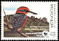 Pohnpei Kingfisher Todiramphus reichenbachii  1990 WWF 