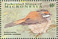 Micronesian Rufous Fantail Rhipidura versicolor  2001 Birds Sheet