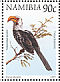 Southern Yellow-billed Hornbill Tockus leucomelas  1998 Flora and fauna 18v booklet