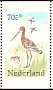 Black-tailed Godwit Limosa limosa  1984 Welfare funds Booklet