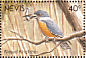 Ringed Kingfisher Megaceryle torquata  1991 Birds of Nevis Sheet