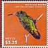 Hispaniolan Mango Anthracothorax dominicus  2013 Hummingbirds Sheet