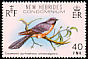Fan-tailed Cuckoo Cacomantis flabelliformis  1980 Birds, English issue 