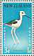 Pied Stilt Himantopus leucocephalus  1959 Health stamps 2 sheets