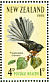 New Zealand Fantail Rhipidura fuliginosa  1965 Health stamps 2 sheets