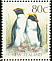 Fiordland Penguin Eudyptes pachyrhynchus  1992 Native birds Booklet, 5 stamps