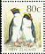 Fiordland Penguin Eudyptes pachyrhynchus  1992 Native birds Booklet with barcode, 10 stamps