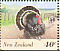 Wild Turkey Meleagris gallopavo  1995 Farmyard animals 10v booklet