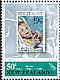 Pied Stilt Himantopus leucocephalus  2009 Health, stamp on stamp 3v set