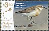 New Zealand Plover Anarhynchus obscurus  2017 Recovering native birds Sheet