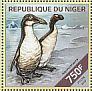 Great Auk Pinguinus impennis â€   2014 Extinct animals 4v sheet