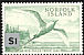 Red-tailed Tropicbird Phaethon rubricauda  1966 Surcharge on 1961.01-2 