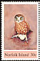 Morepork Ninox novaeseelandiae  1984 Boobook Owl Strip