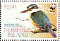 Sacred Kingfisher Todiramphus sanctus  2004 WWF Sheet with 2 sets