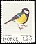 Great Tit Parus major  1980 Norwegian birds 2 booklets