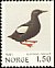 Black Guillemot Cepphus grylle  1981 Norwegian birds 2 booklets
