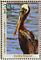 Brown Pelican Pelecanus occidentalis  2000 New and recovering species 6v sheet