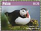Atlantic Puffin Fratercula arctica  2018 Colorful birds of the world Sheet