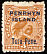 Huia Heteralocha acutirostris â€   1903 Overprint PENRHYN ISLAND on N Zealand 1898.01 