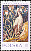White Stork Ciconia ciconia  1970 Tapestries in Wawel Castle 7v set
