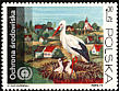 White Stork Ciconia ciconia  1973 Protection of the environment 8v set