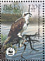 Osprey Pandion haliaetus  2003 WWF Sheet with 2 sets