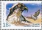 Osprey Pandion haliaetus  2014 Birds of prey, joint issue with North Korea Sheet with 3 sets