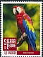 Scarlet Macaw Ara macao  2022 Definitives 3v set
