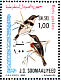 Pygmy Batis Batis perkeo  1980 Birds Sheet, p 14x14Â½