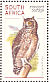 Spotted Eagle-Owl Bubo africanus  1998 South African raptors Sheet