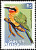 White-fronted Bee-eater Merops bullockoides  2002 7th definitive series p 13
