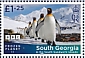 King Penguin Aptenodytes patagonicus  2023 Frozen Planet II 4x1.25 sheet