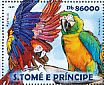 Scarlet Macaw Ara macao  2015 Rainforest parrots  MS