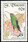 Green Mango Anthracothorax viridis  1992 Hummingbirds, Genova 92 