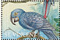 Hyacinth Macaw Anodorhynchus hyacinthinus  1995 Parrots Sheet