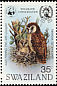 Pel's Fishing Owl Scotopelia peli  1982 WWF 