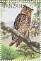 Cape Eagle-Owl Bubo capensis  1996 Birds Sheet