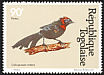 Red-cowled Widowbird Euplectes laticauda  1981 Birds 