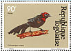 Red-cowled Widowbird Euplectes laticauda  1981 Birds Sheet