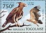 Long-crested Eagle Lophaetus occipitalis  2013 Eagles Sheet