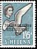 White Tern Gygis alba  1963 Overprint TRISTAN DA... on St Helena 1961.01 