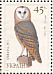 Western Barn Owl Tyto alba  2003 Owls Sheet