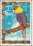 Red-capped Parrot Purpureicephalus spurius  1972 Birds 