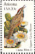 Cactus Wren Campylorhynchus brunneicapillus  1982 State birds and flowers 50v sheet, p 10Â½x11