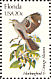 Northern Mockingbird Mimus polyglottos  1982 State birds and flowers 50v sheet, p 10Â½x11
